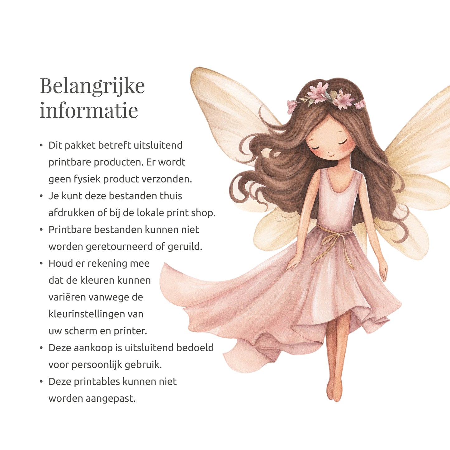 Kinderfeestje "De feeën uit het sprookjesbos"