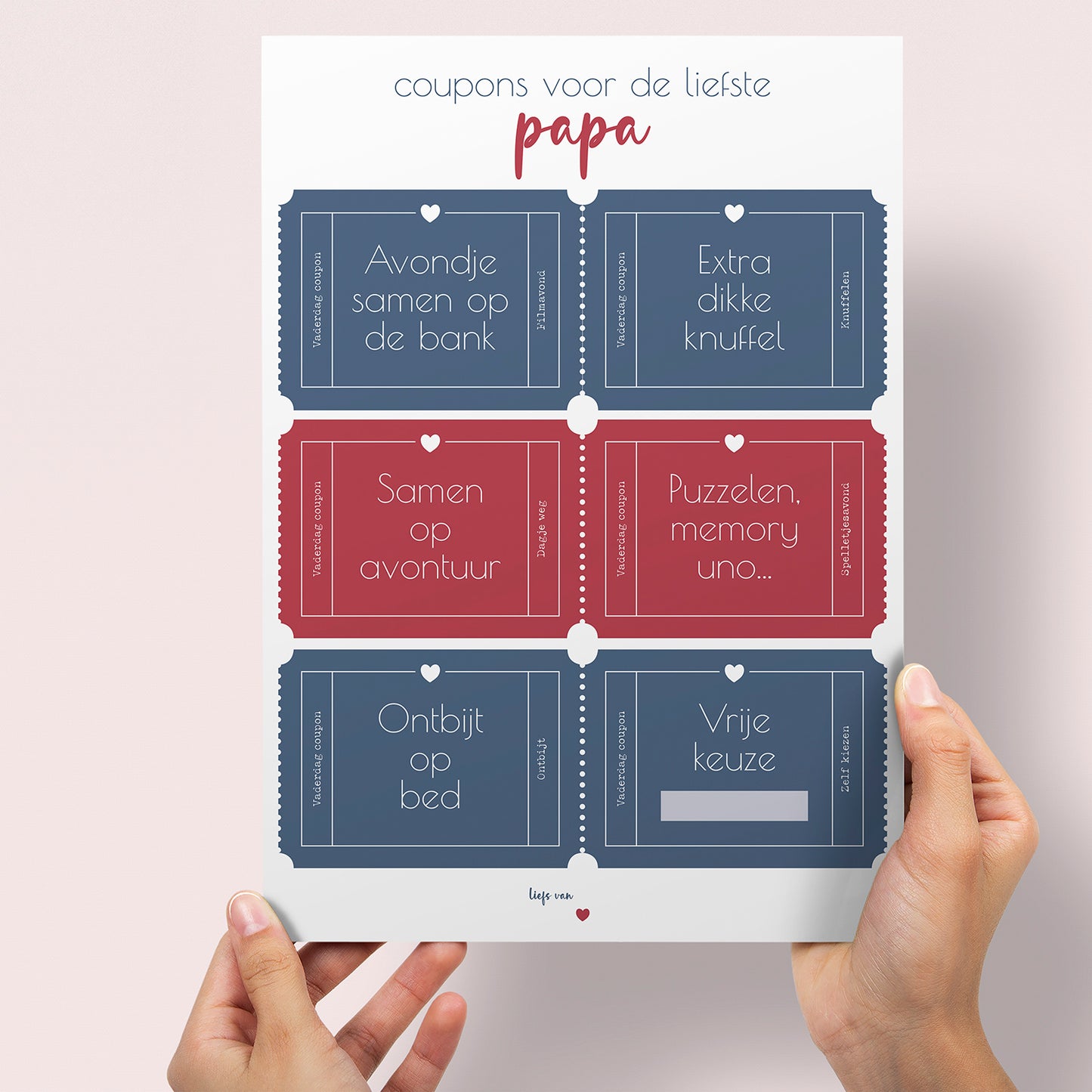 Coupons Vaderdag