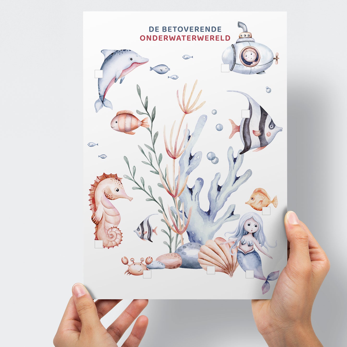 Kinderfeestje "De betoverende onderwaterwereld"