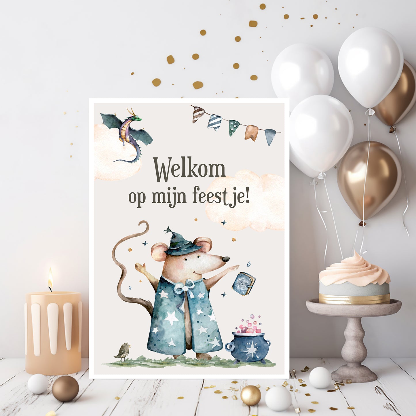 Kinderfeestje "Het verdwenen drakenei"