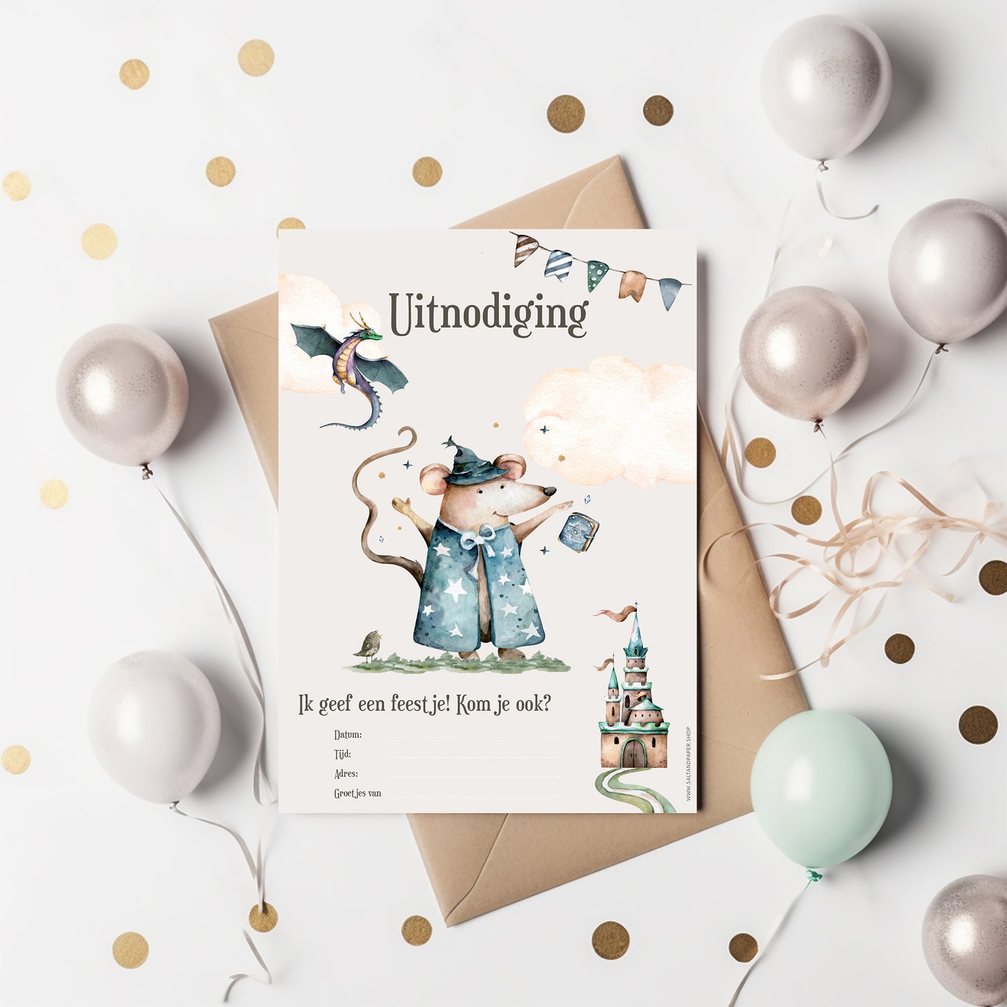 Kinderfeestje "Het verdwenen drakenei"