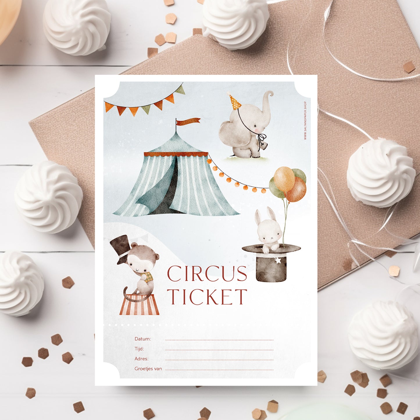 Kinderfeestje "Circusdieren"