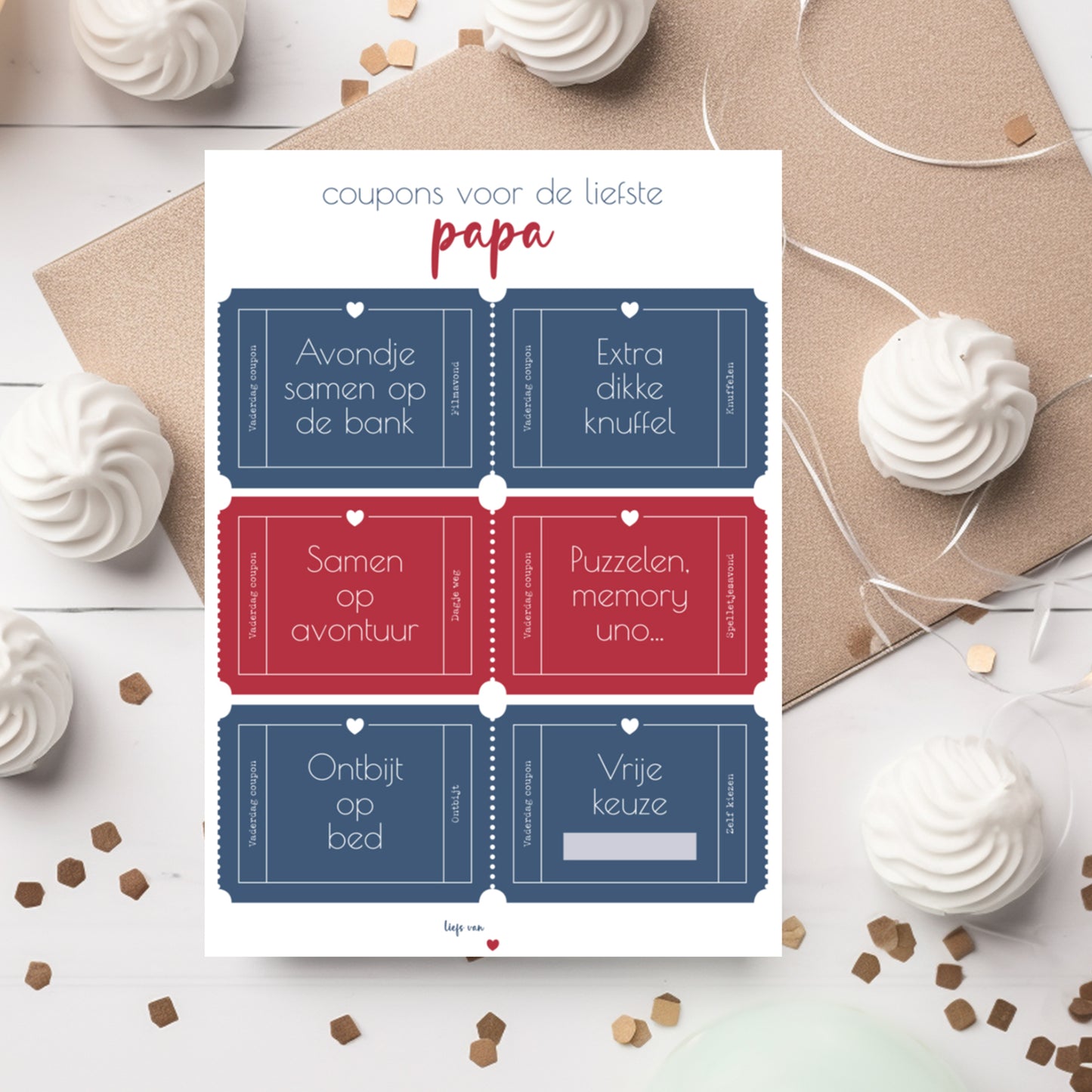 Coupons Vaderdag